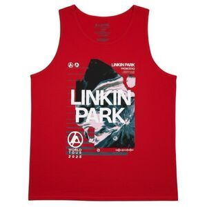 Linkin Park Tank Top Unisex XL Red From Zero 2025 Tour Official Muscle Tee NEW